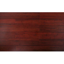 Plancher en bambou d&#39;intérieur de structure tissée par couleur de palissandre